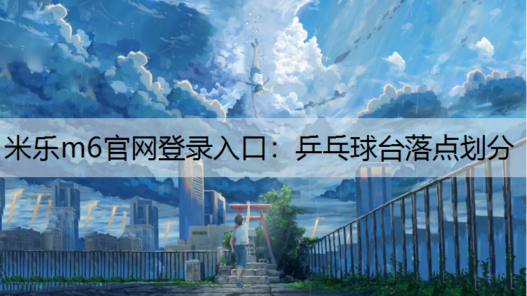 乒乓球台落点划分